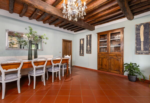 San Guido: Esszimmer