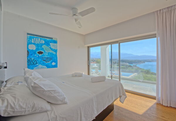 Villa Bluewhite: chambre à coucher