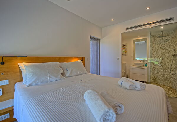 Villa Bluewhite: chambre à coucher