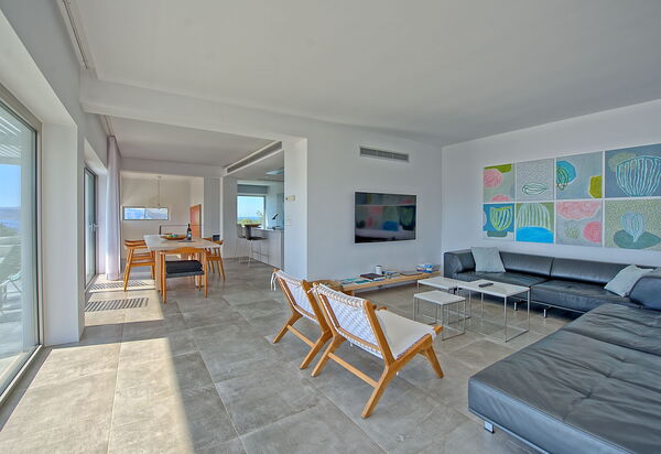 Villa Bluewhite: Salon