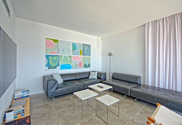 Villa Bluewhite: Salon