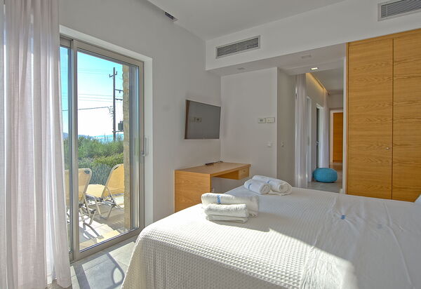 Villa Bluewhite: chambre à coucher