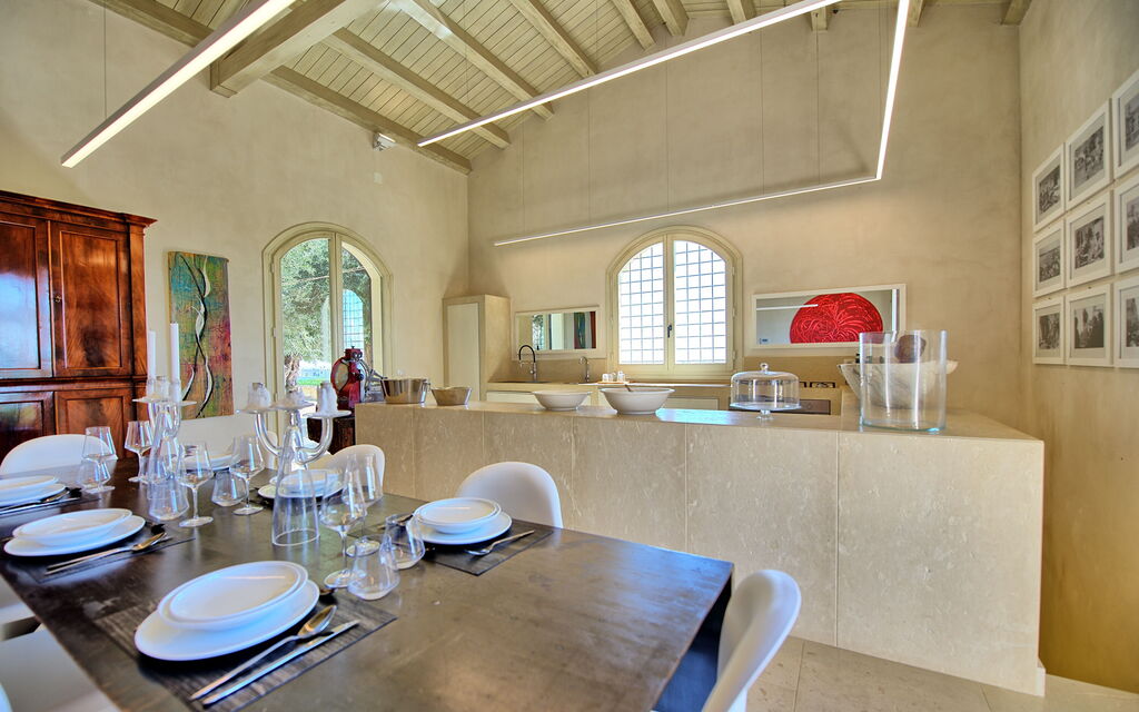 Tenuta Olearum: Dining Room, Kitchen