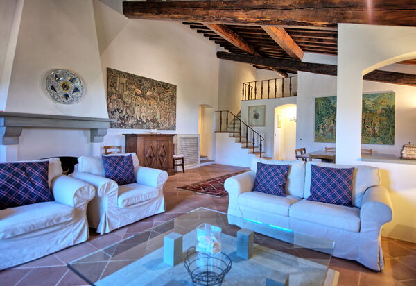 Villa Paneretta: Living Room