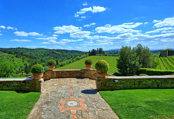 Villa Paneretta: Outdoor, Summer