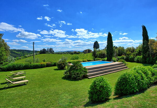Villa Paneretta: Garden, Pool, Summer
