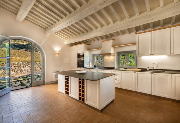 Villa Lucarella: Kitchen