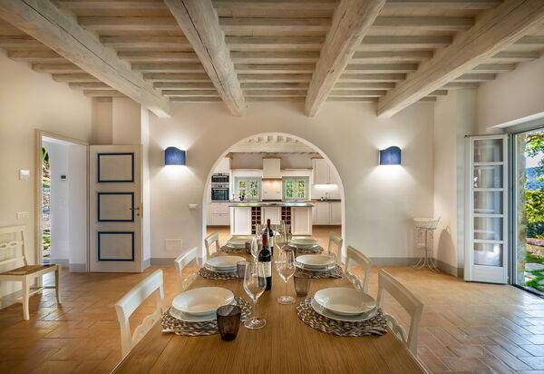 Villa Lucarella: Dining Room