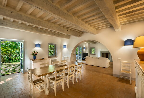 Villa Lucarella: Dining Room
