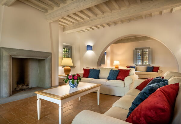 Villa Lucarella: Kitchen, Living Room