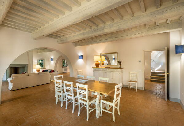 Villa Lucarella: Dining Room