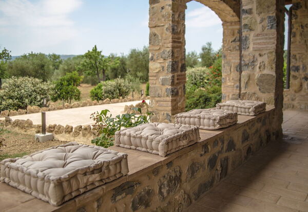 Villa Chiugi: Balkon / Terrasse / Patio, Draussen