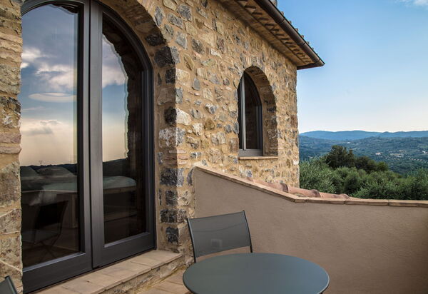 Villa Chiugi: Balkon / Terrasse / Patio, Draussen