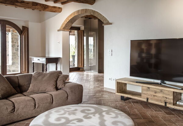 Villa Chiugi: Wohnzimmer