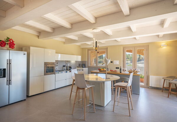 Villa Campana: Kitchen