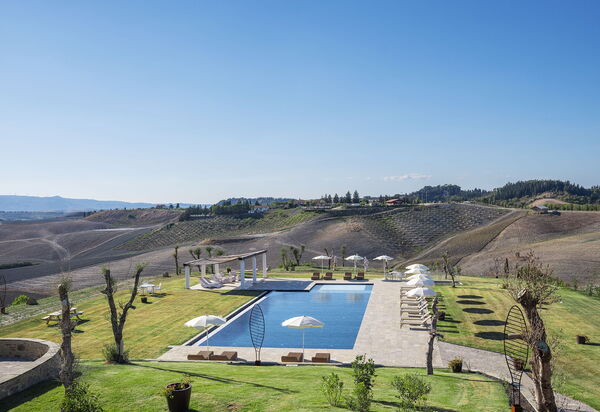 Villa Campana: Garden, Outdoor, Pool, Scenic View, Summer