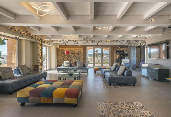 Villa Campana: Living Room