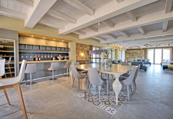 Villa Campana: Dining Room, Living Room