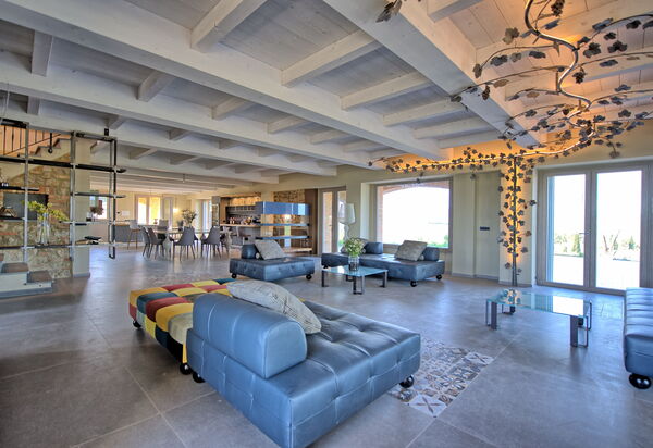 Villa Campana: Living Room