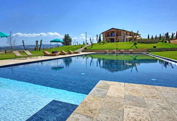 Villa Campana: Garden, Outdoor, Pool, Scenic View, Summer