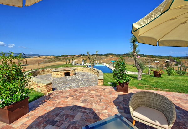 Villa Campana: Garden, Outdoor, Pool, Scenic View, Summer