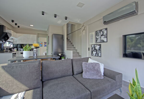 Villa Popi: Гостиная