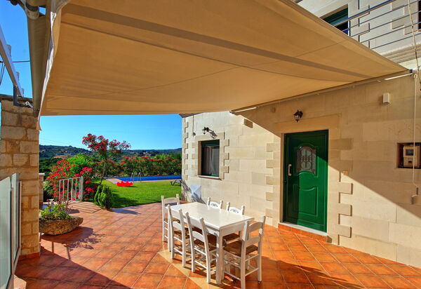 Villa Politini: Altan / terrasse / gårdhave, Have, Sommer, Udendørs