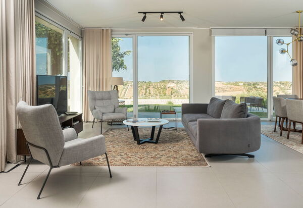 Villa Colleverde: Cuisine, Salle à manger, Salon