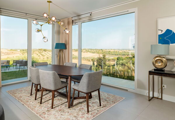 Villa Colleverde: Cuisine, Salle à manger, Salon