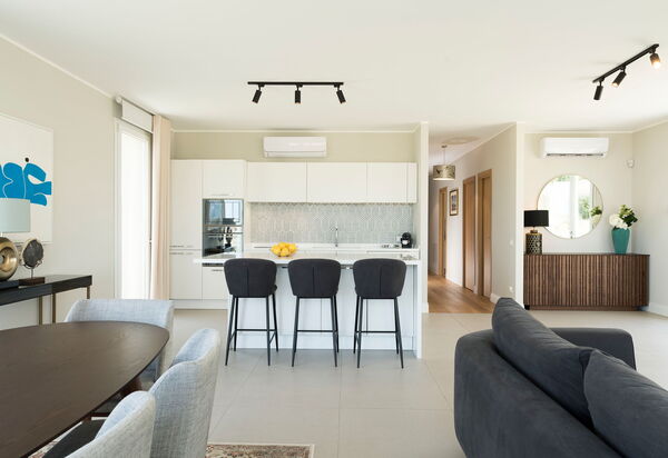 Villa Colleverde: Cuisine, Salle à manger, Salon