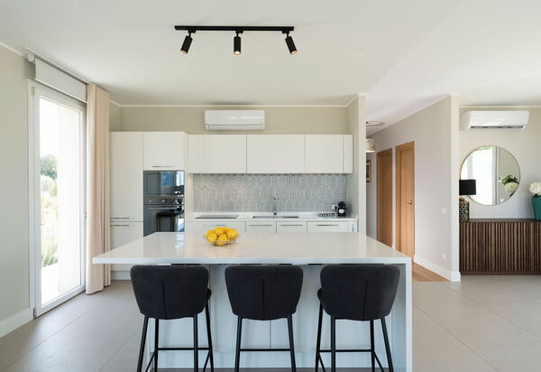 Villa Colleverde: Cuisine, Salle à manger, Salon