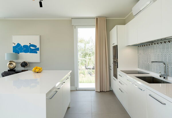 Villa Colleverde: Cuisine, Salle à manger, Salon