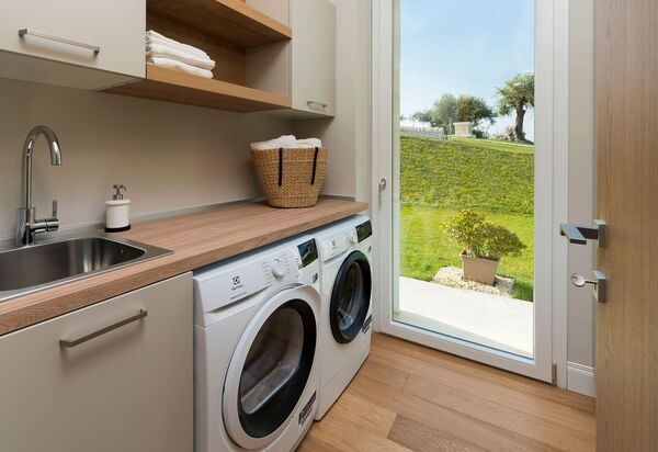 Villa Colleverde: Cuisine, Salle à manger, Salon