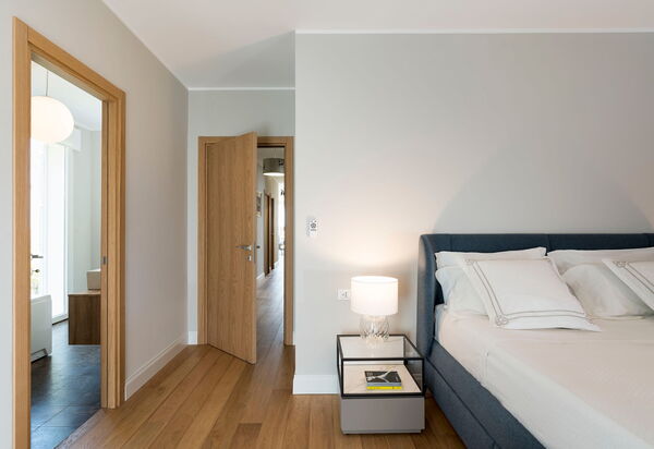 Villa Colleverde: chambre à coucher