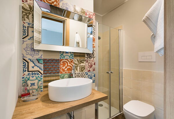 Villa Colleverde: Salle de bain