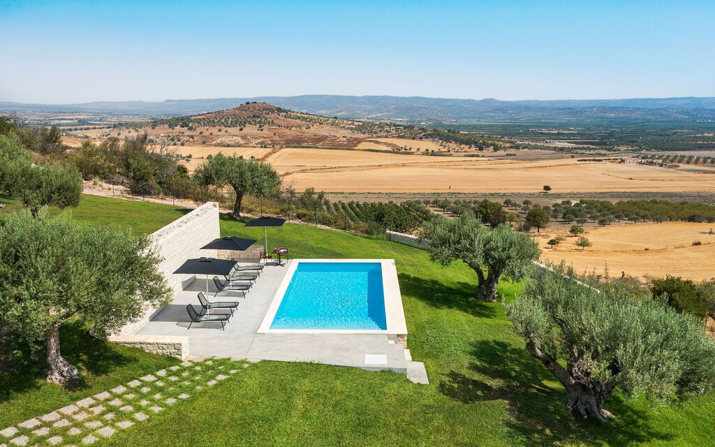 Villa Colleverde: Have, pool, Udendørs