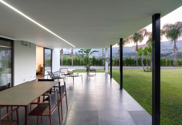 Villa Greta: Открытый