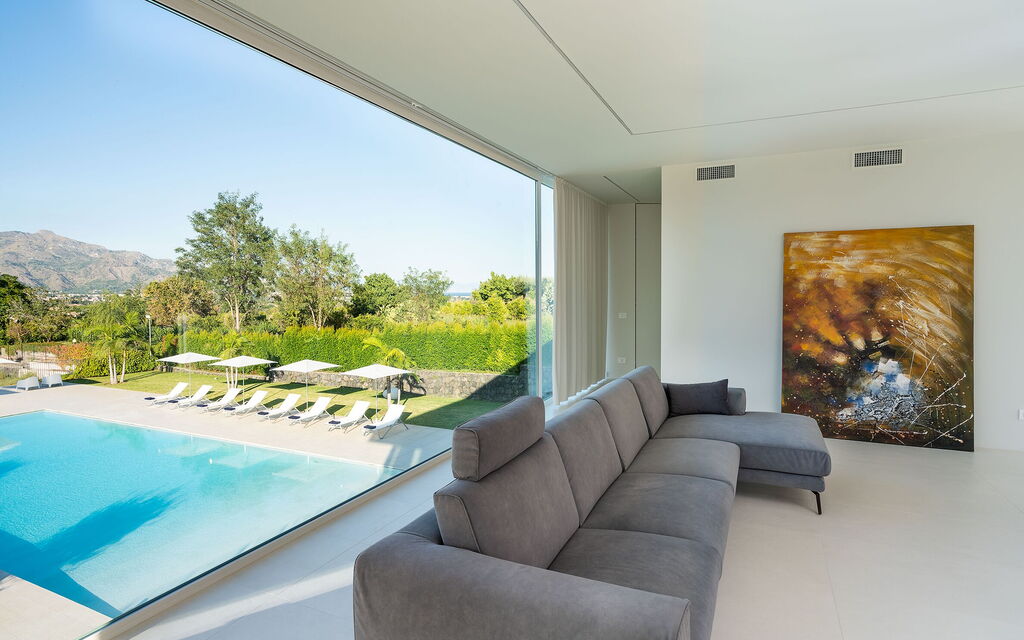 Villa Greta: Salon