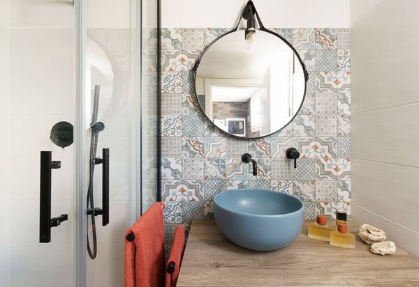 Marinella Punta Milocca: Badkamer