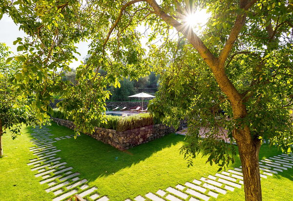 Villa Nerello: Jardin