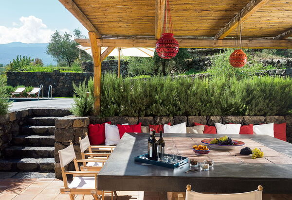 Villa Nerello: Balcon / Terrasse / Patio, Extérieur