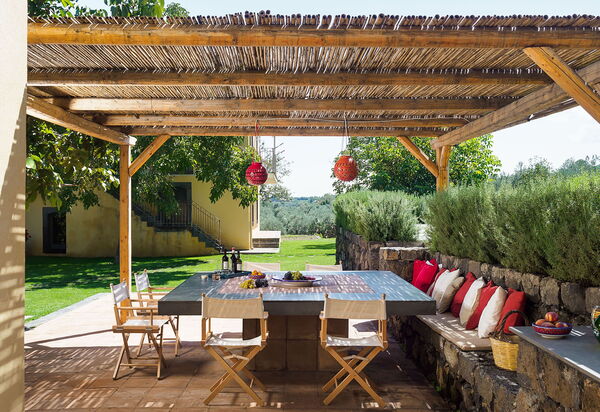 Villa Nerello: Balcon / Terrasse / Patio, Extérieur