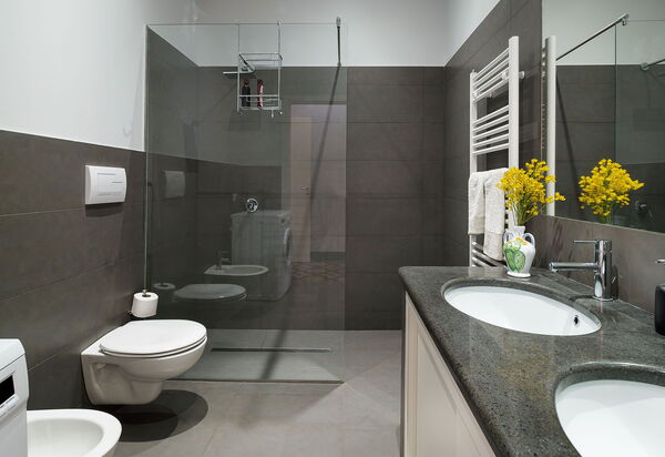 Villa Nerello: Salle de bain