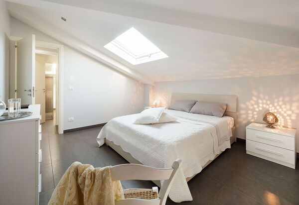 Villa Nerello: chambre à coucher