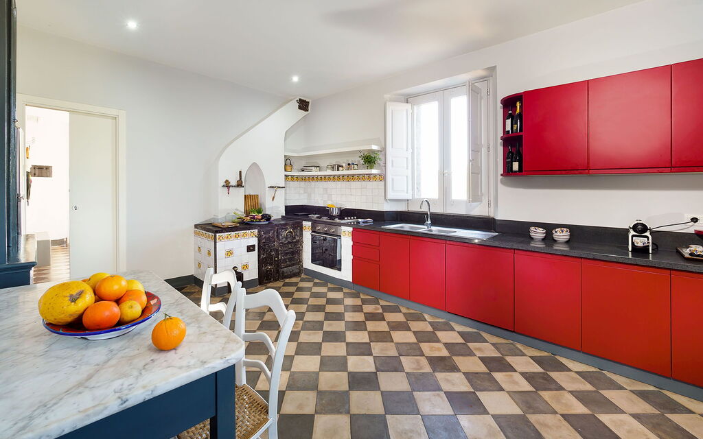 Villa Nerello: Kitchen