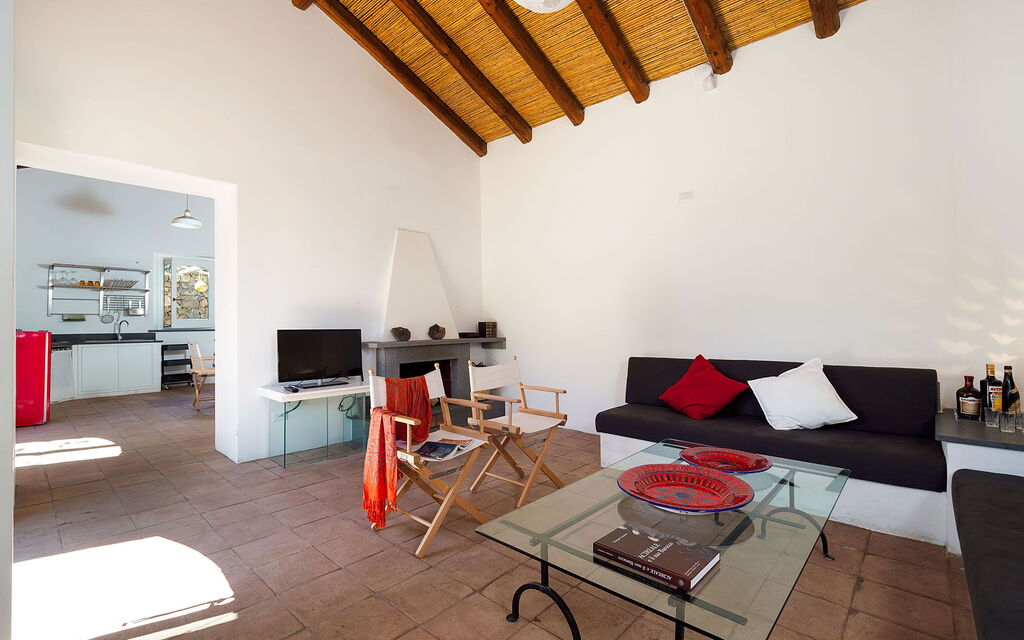 Villa Nerello: Living Room