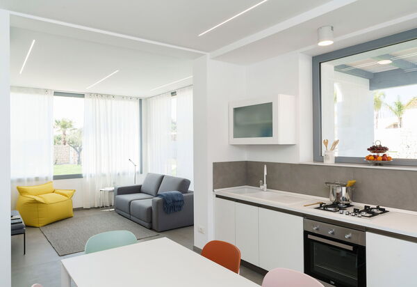 Villa Mia: Гостиная, Кухня, Столовая