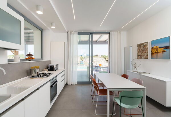 Villa Mia: Кухня, Столовая