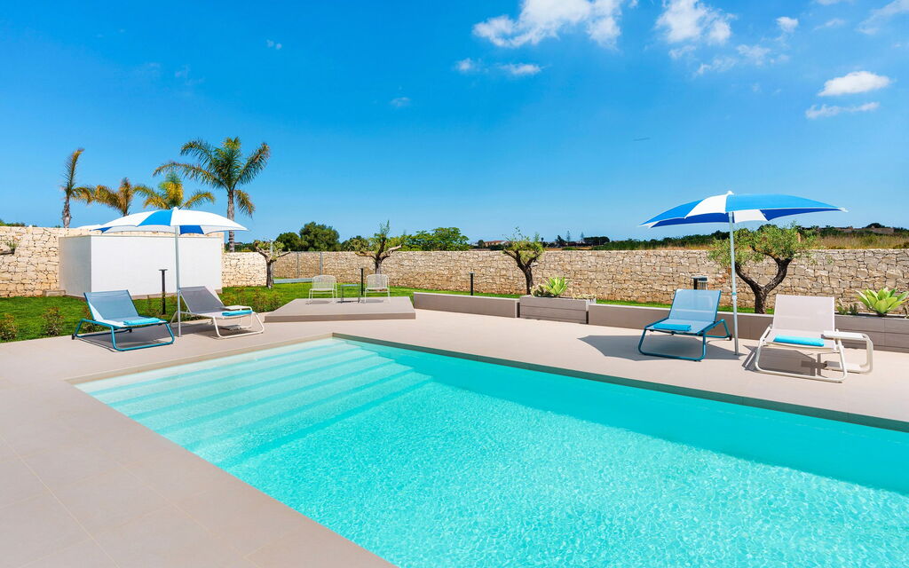Villa Mia: pool, Udendørs