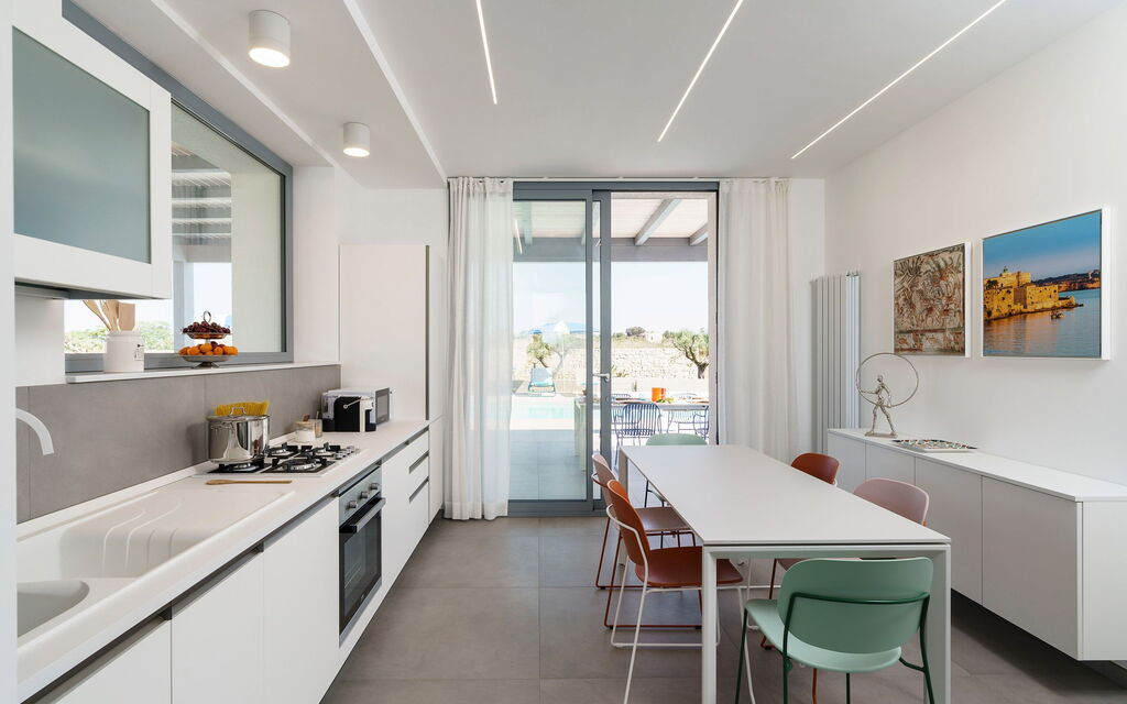Villa Mia: Frokostlokale, Køkken